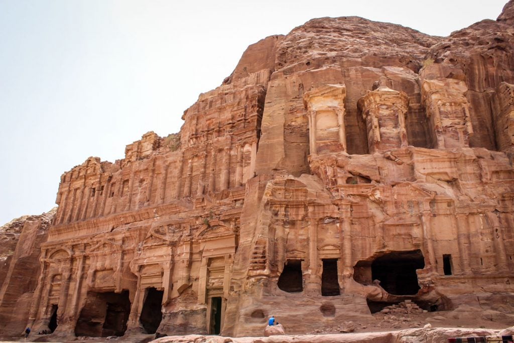 The Royal Tombs in Petra