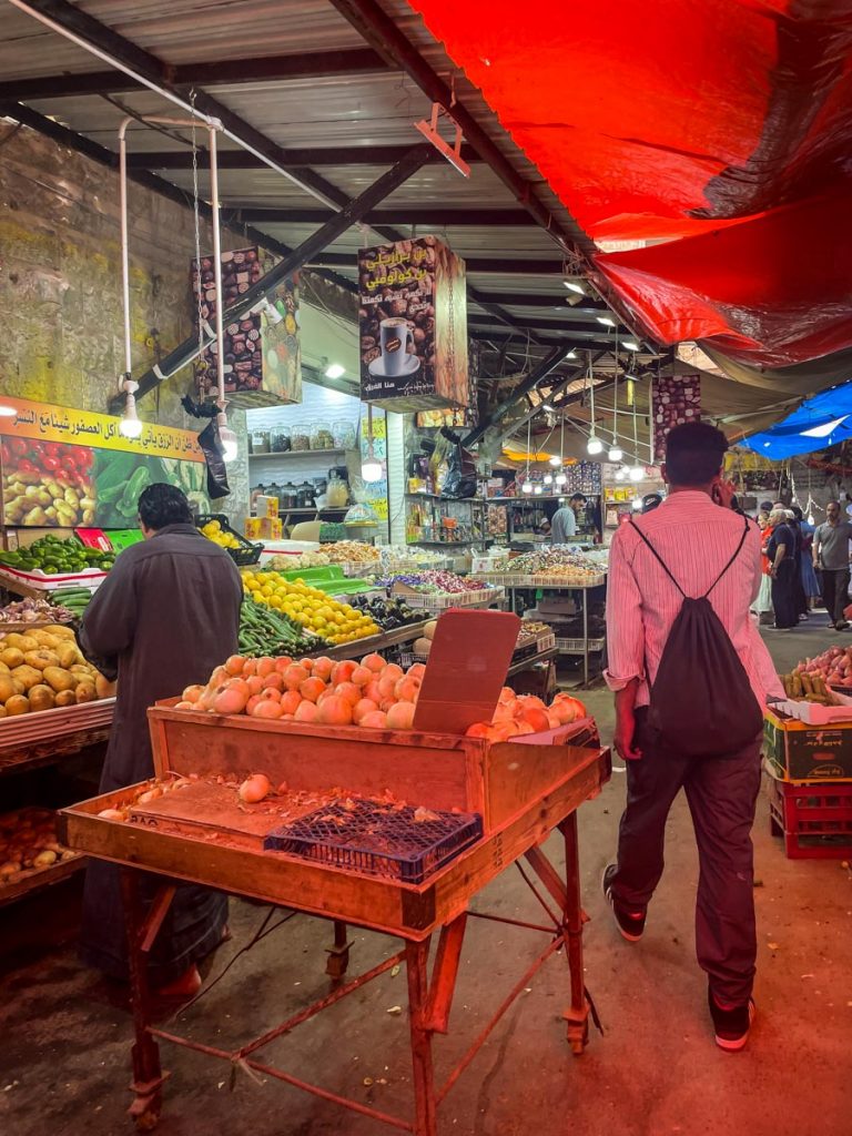 souks in Amman Jordan