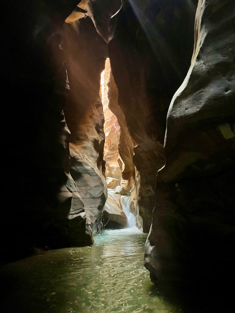 Wadi Mujib Canyon hike Jordan