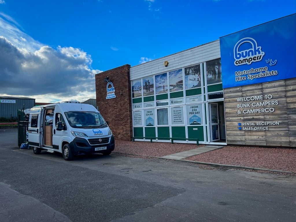 Bunk Campers Scotland Review Office