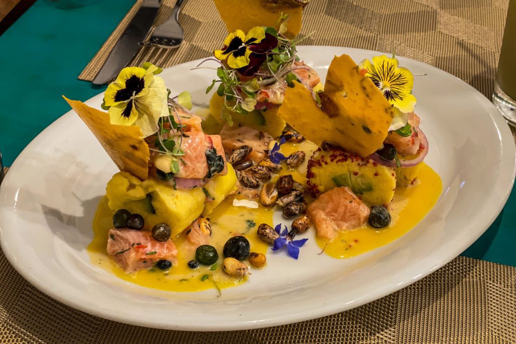 Peruvian food: Causa