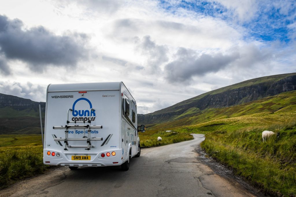 Bunk Campers Scotland Review Country Roads