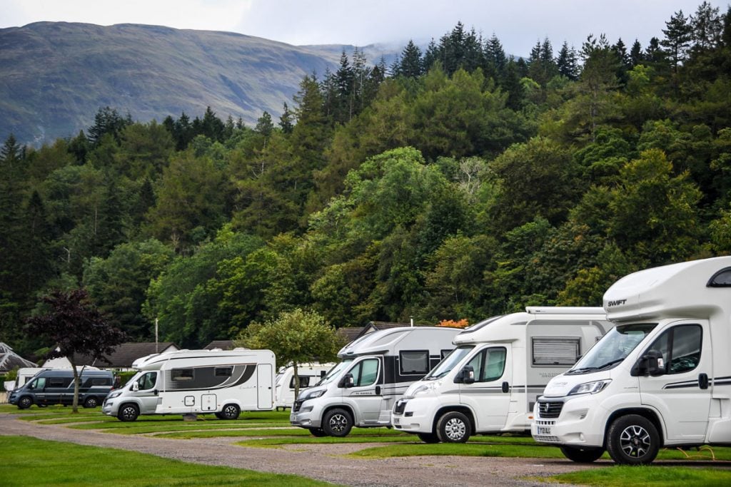 travel scotland by campervan