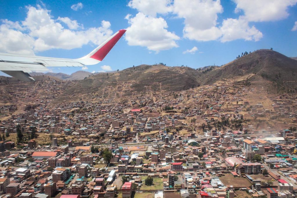Lima to Cusco by plane