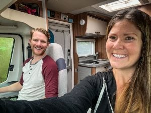 Campervan Hire Scotland Cab of Camper