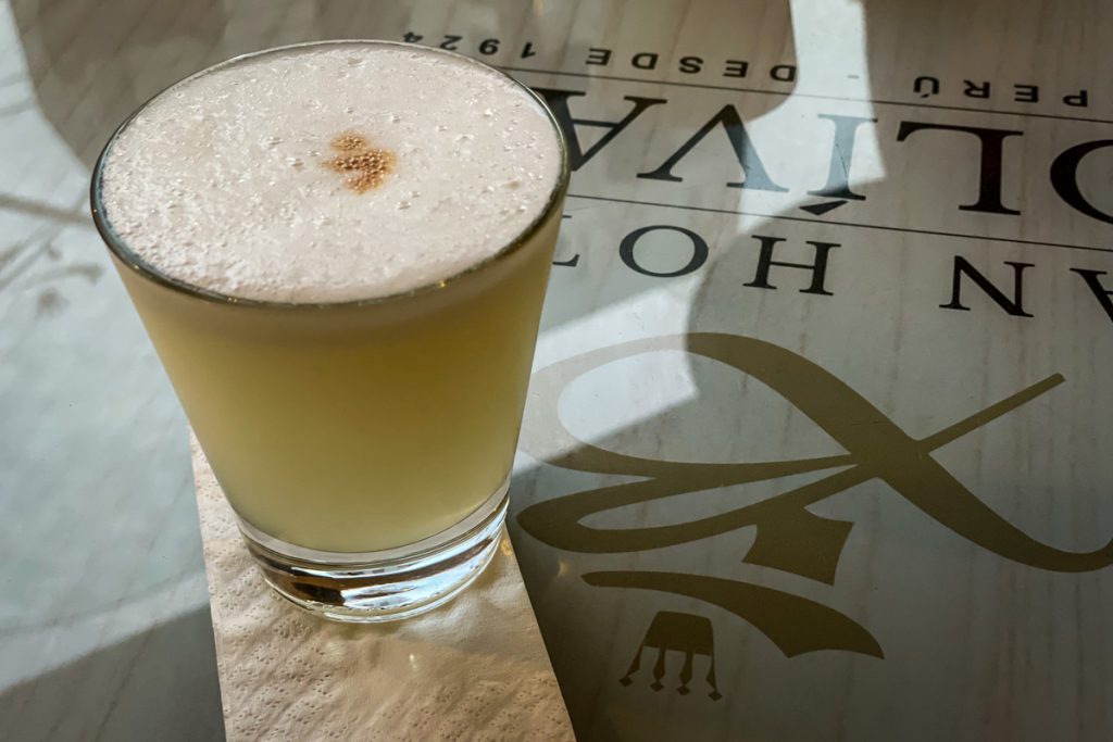 Pisco sour Peru