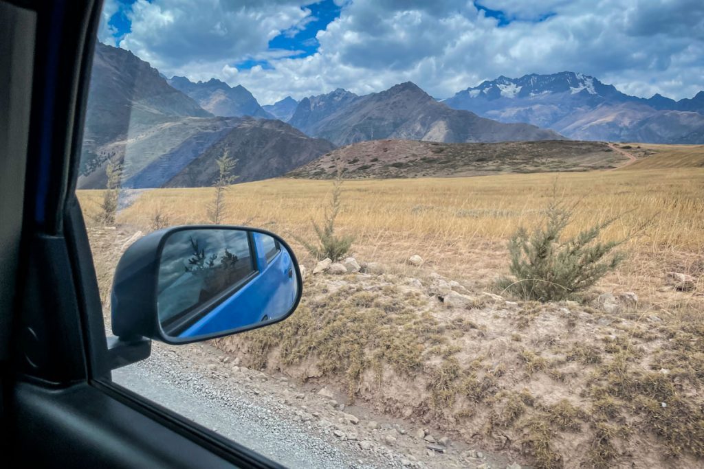 Rental car in Peru