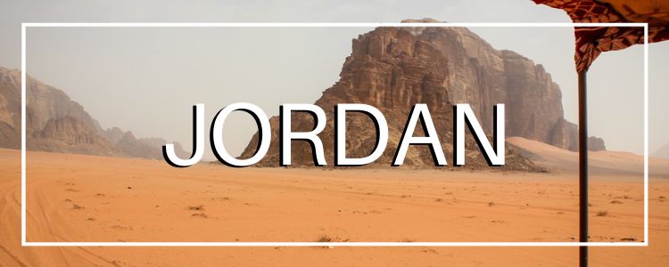 Jordan destination page