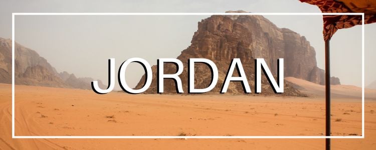 Jordan destination page