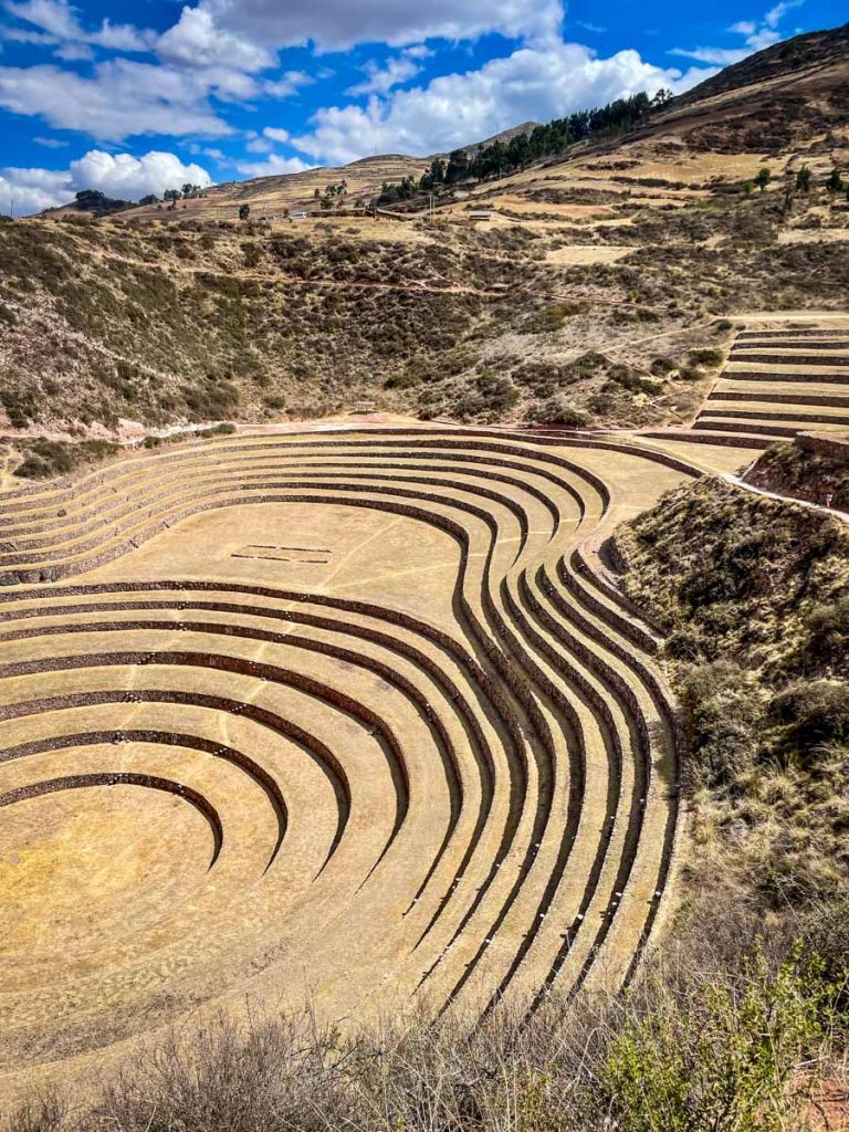 Moray ruins Sacred Valley Peru