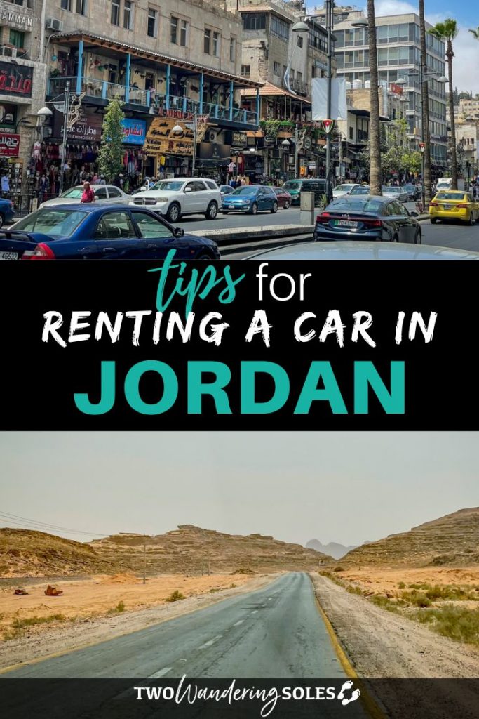Rental car in Jordan | Two Wandering Soles