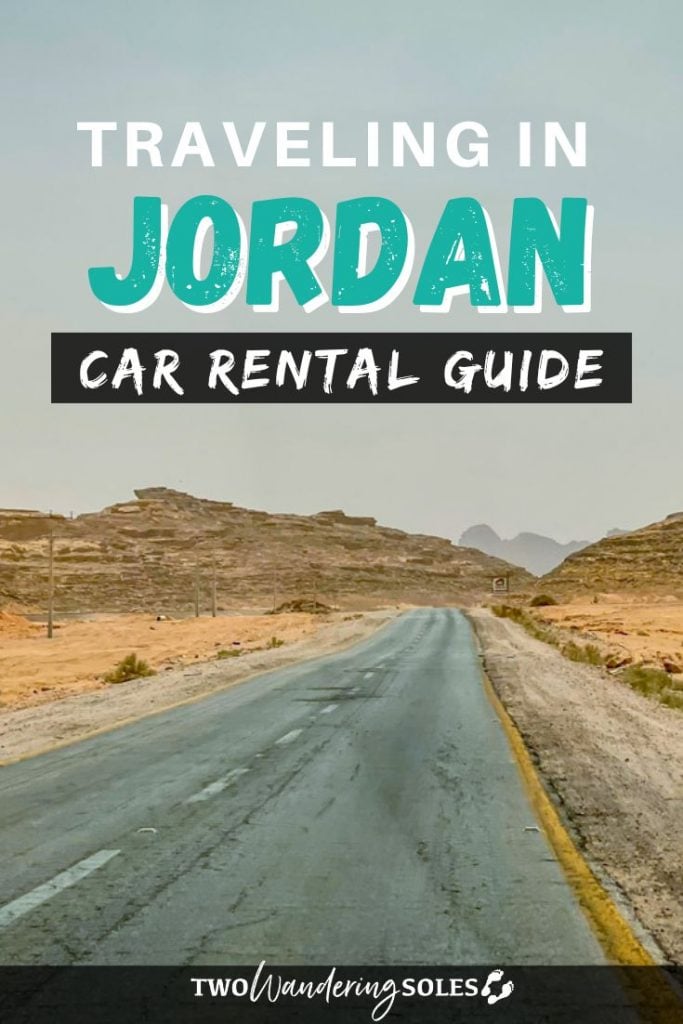 Rental car in Jordan | Two Wandering Soles