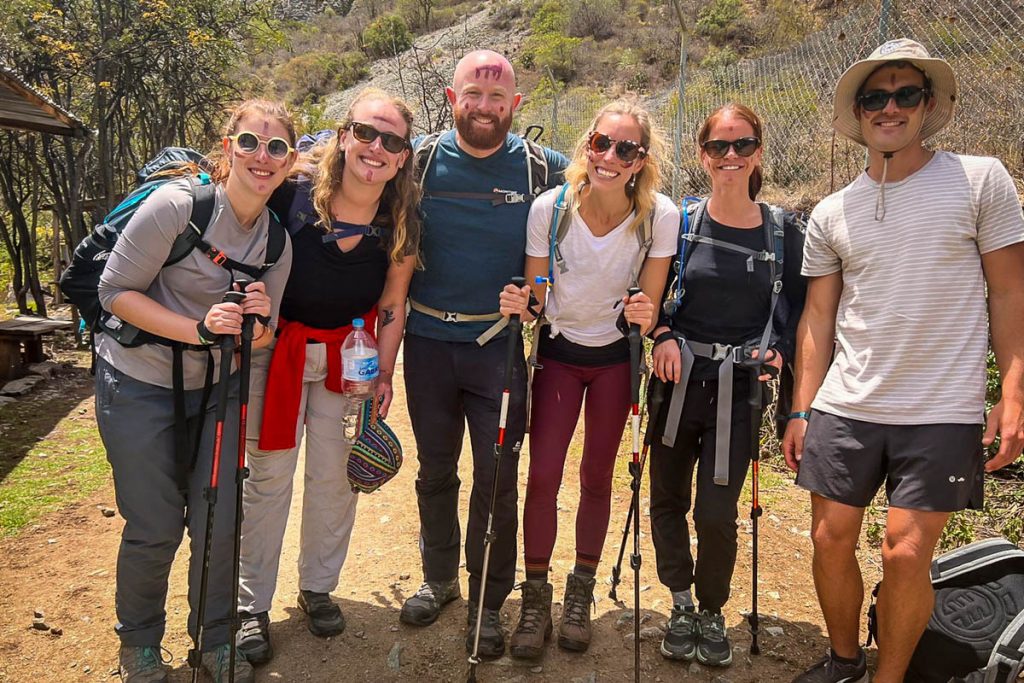 Inca Trail hike to Machu Picchu Peru