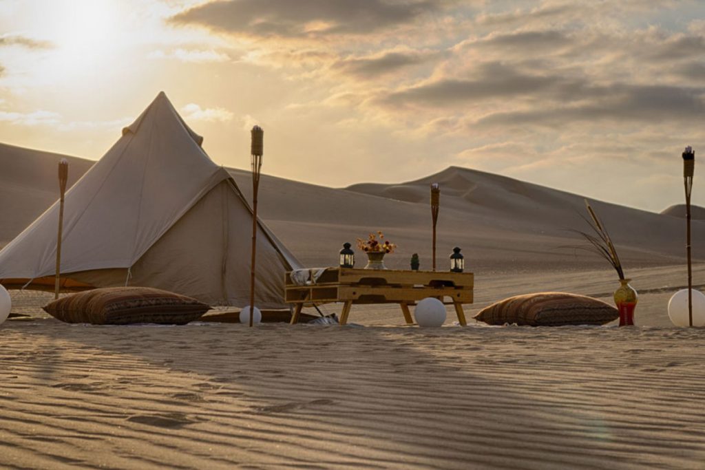 Glamping in Huacachina Peru (Huacachina Tours)