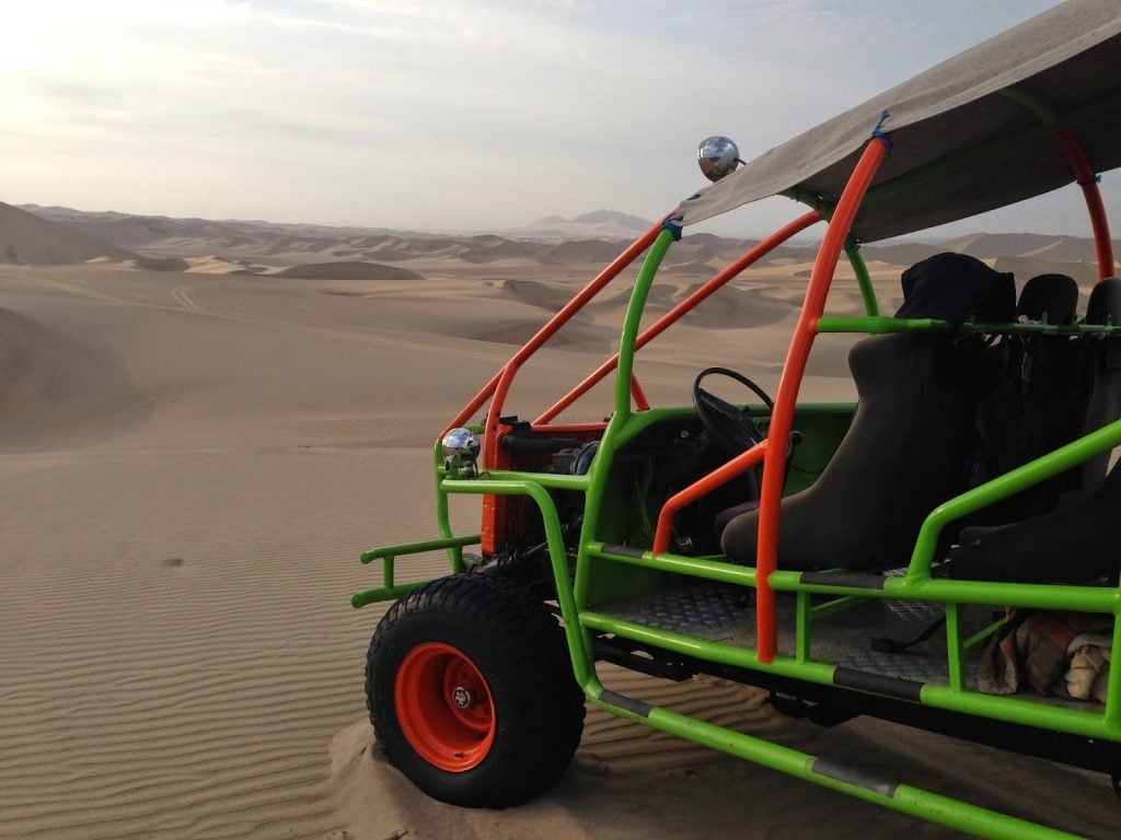 dune buggy in Huacachina Peru