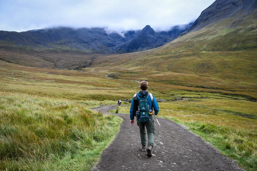 Fairy Pools Skye hike trail