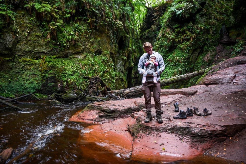 Devils Pulpit Finnich Glen Scotland