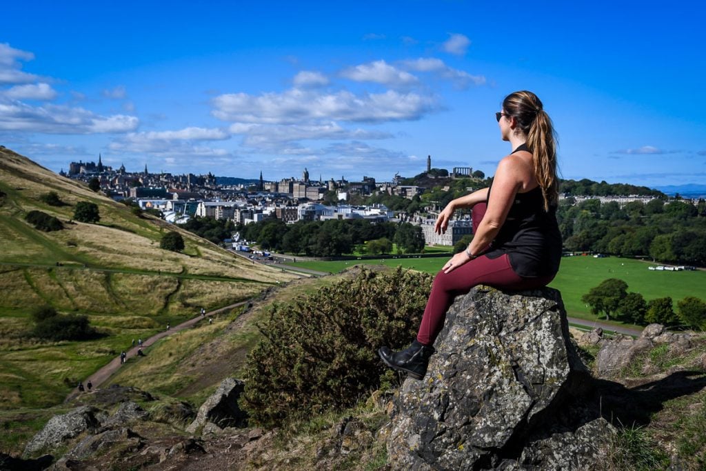 Arthurs Seat Edinburgh Scotland