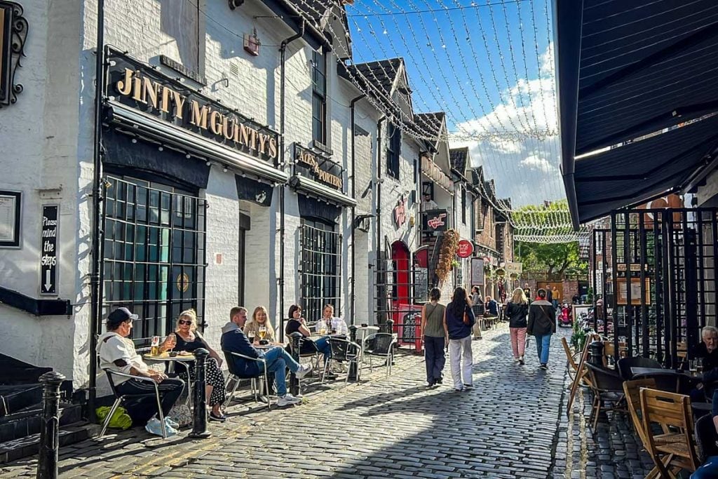 Ashton Lane Glasgow Scotland