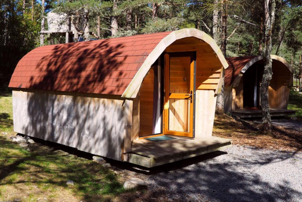 Camping Pod Heaven Inverness