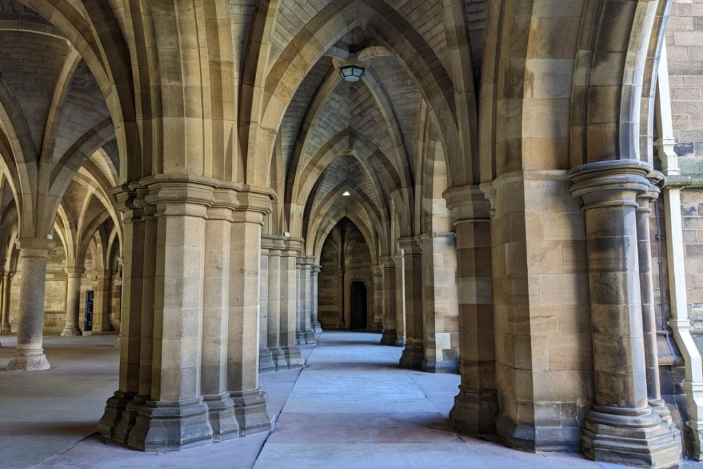 Cloisters University of Glasgow Scotland_STOCK-Ujpg