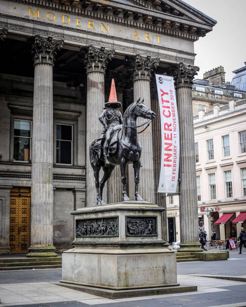 Duke of Wellington statue Glasgow Scotland_STOCK-Pix