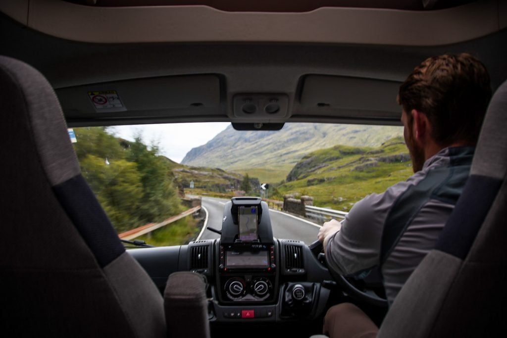 driving in Scotland