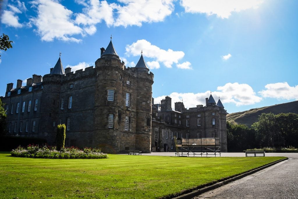 Holyrood Palace Edinburgh Scotland