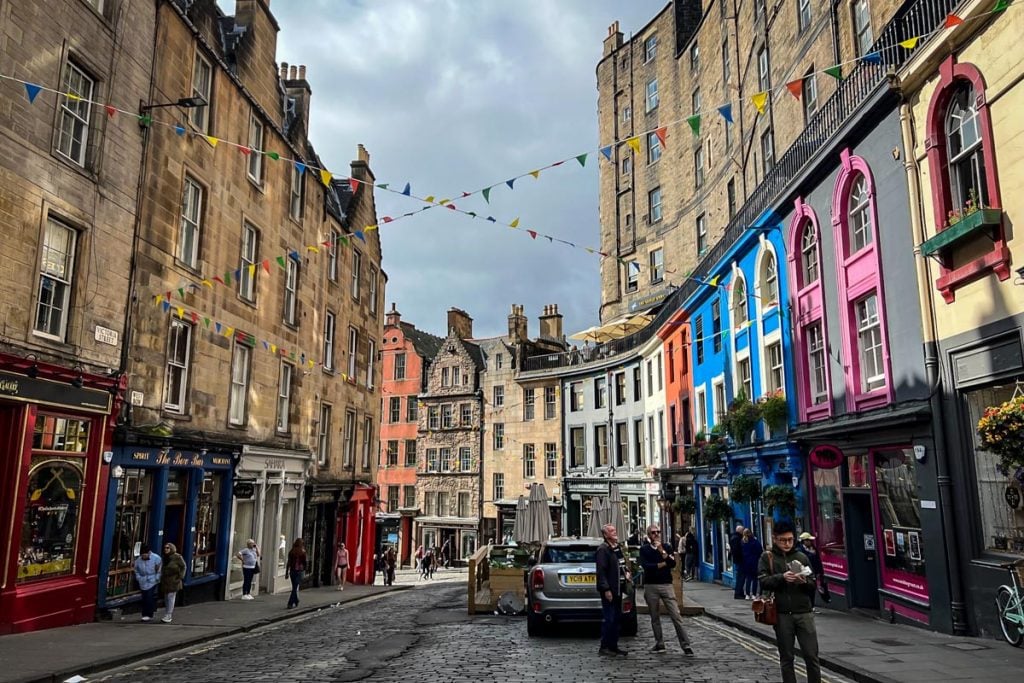 Victoria Street Edinburgh Scotland