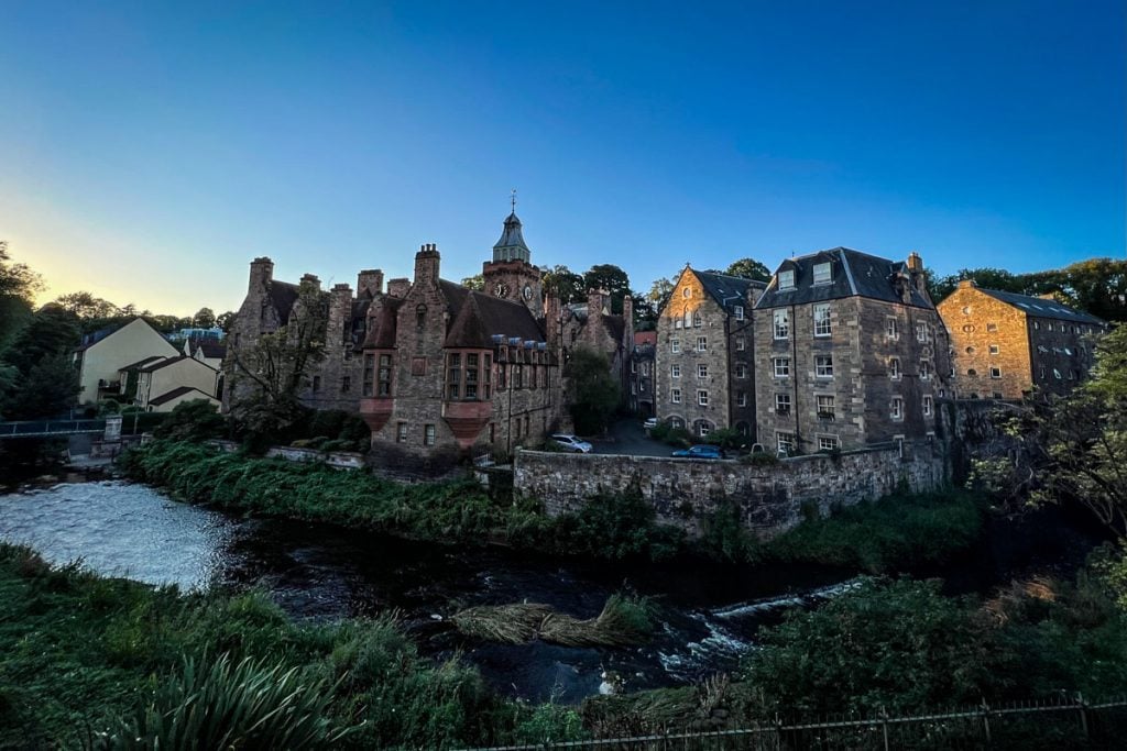 Dean Village Edinburgh Scotland