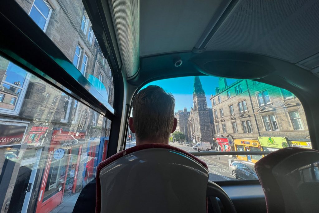 Getting around Edinburgh Scotland