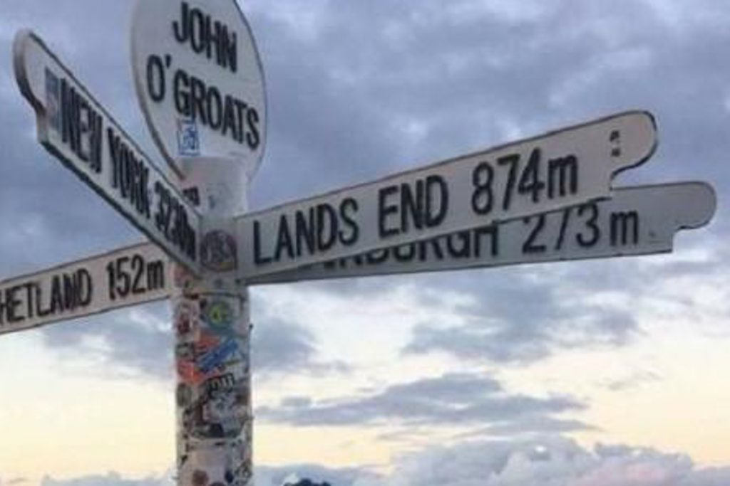 John O'Groats Sign (The National)