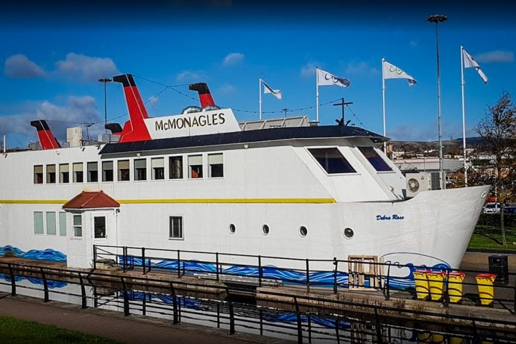 McMonagles Boat Glasgow Scotland