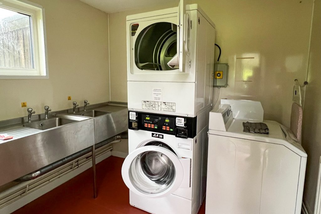 Scotland camping laundry facilities