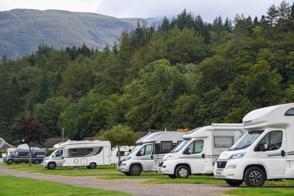Scotland camping