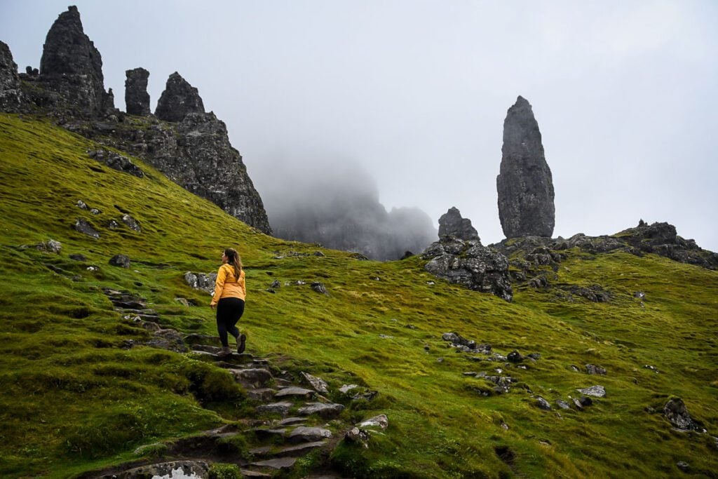 Old Man of Storr walk Scotland