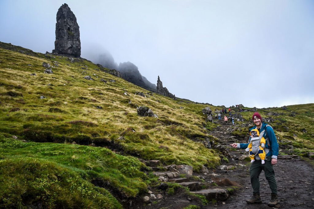 Old Man of Storr walk detour Scotland