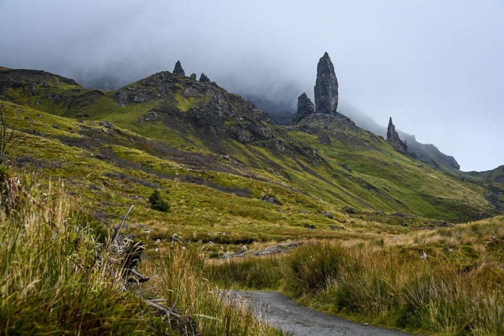 Old Man of Storr walk Scotland