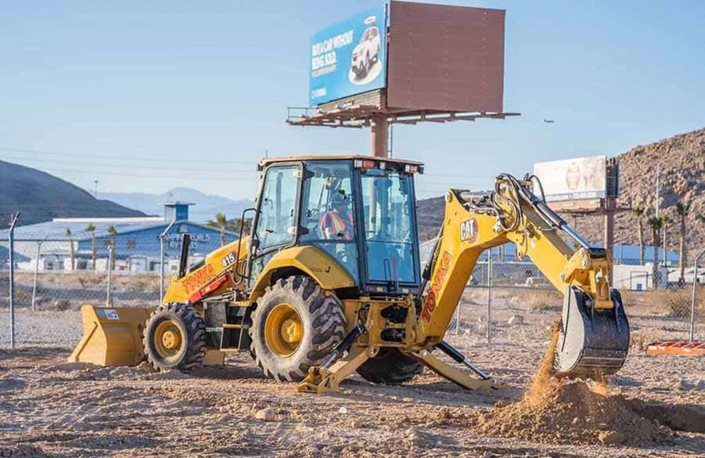 Backhoe Digging Las Vegas (Dig This)