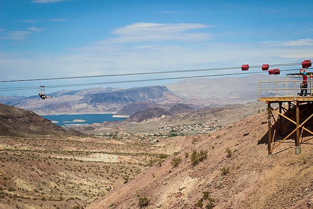 Bootleg Canyon zipline (Viator)