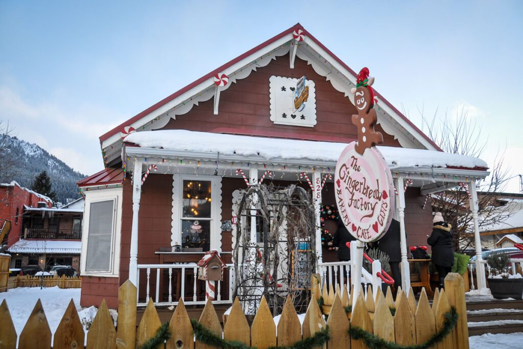 Gingerbread House in Leavenworth Washington