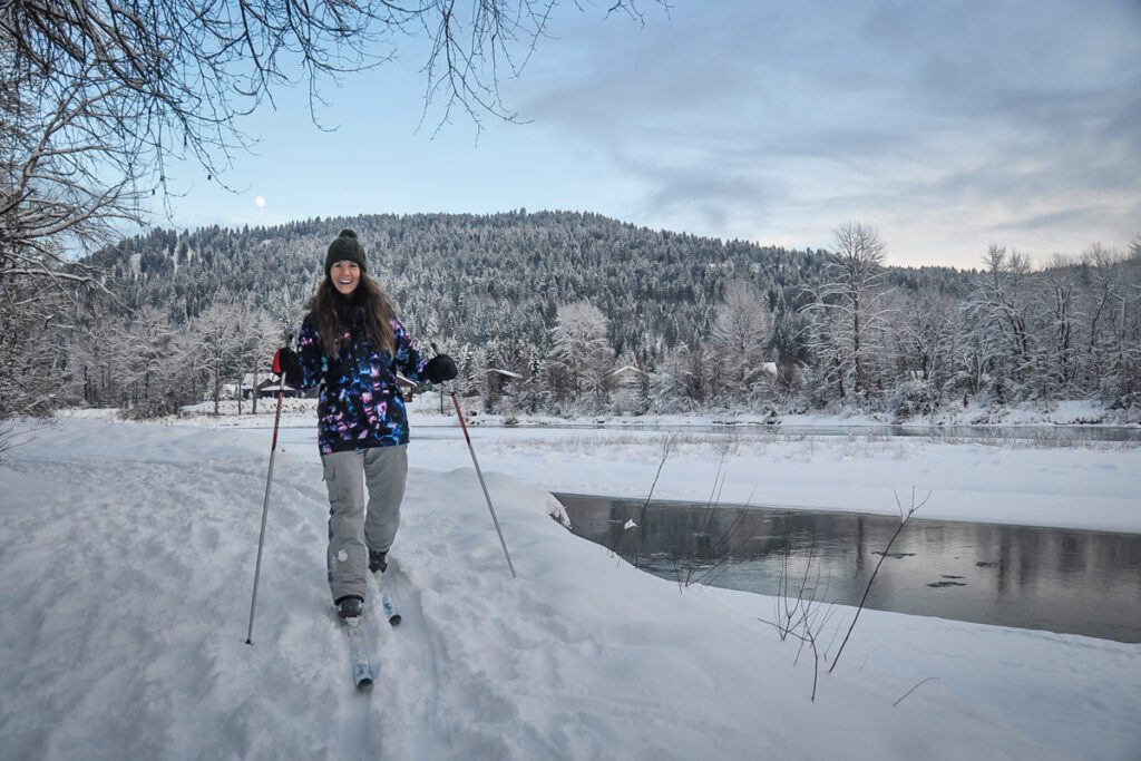 cross-country skiing in Leavenworth Washington