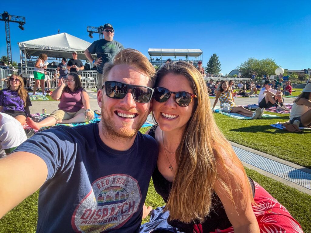 Summer concert in Bend, OR