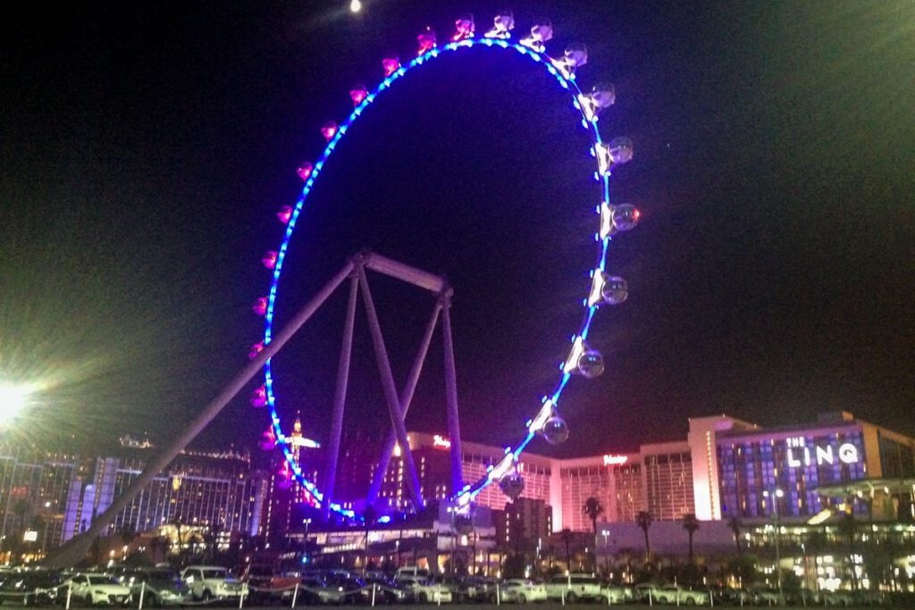 High Roller Observation Wheel in Las Vegas