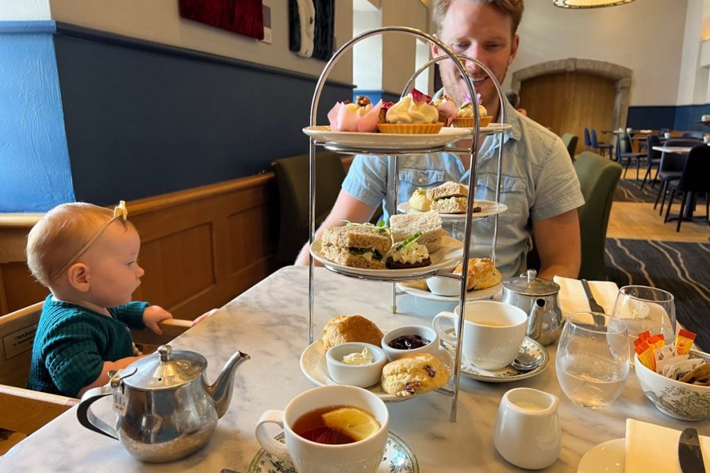 Afternoon tea Edinburgh Scotland