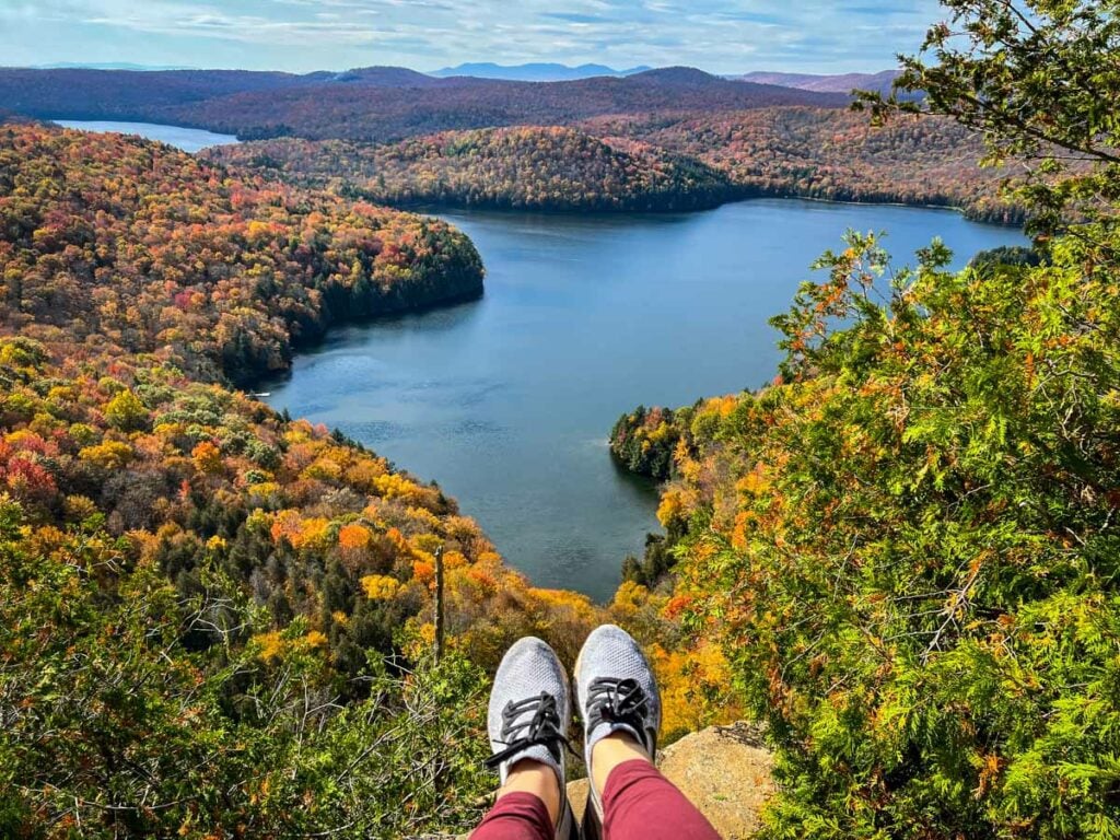 Nichols Ledge Viewpoint Vermont