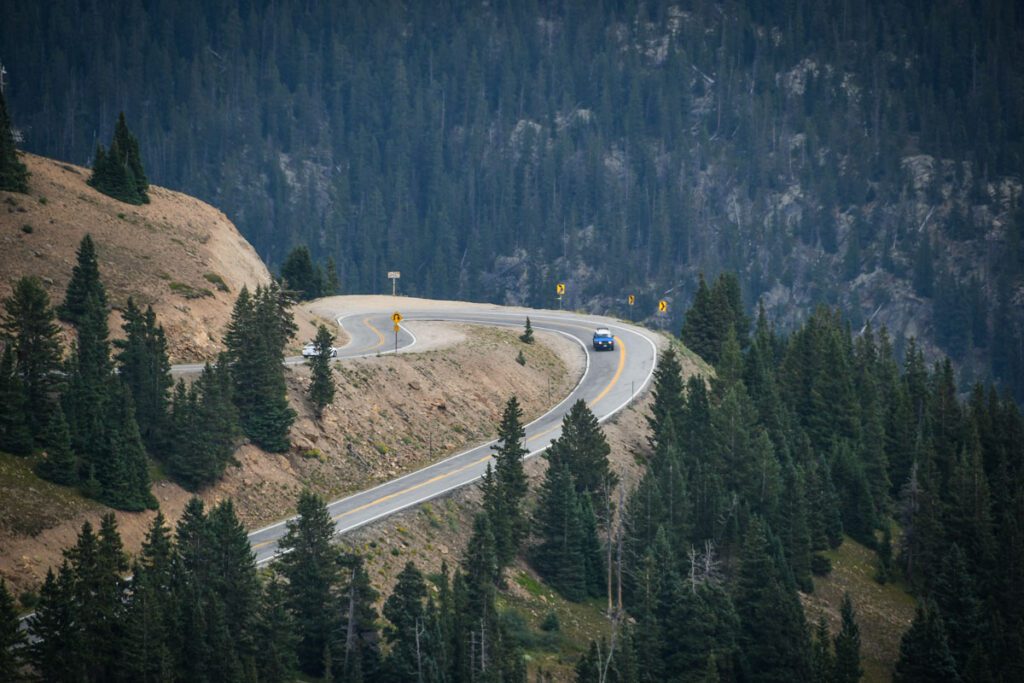 Pikes Peak Highway Colorado