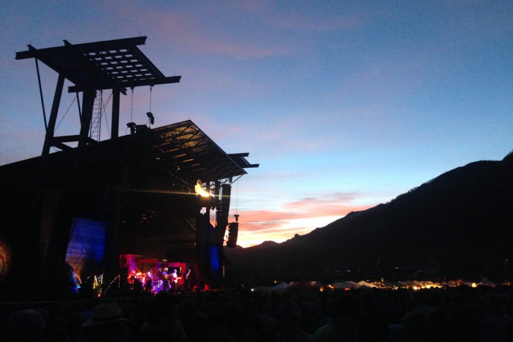 Telluride Bluegrass Festival Colorado