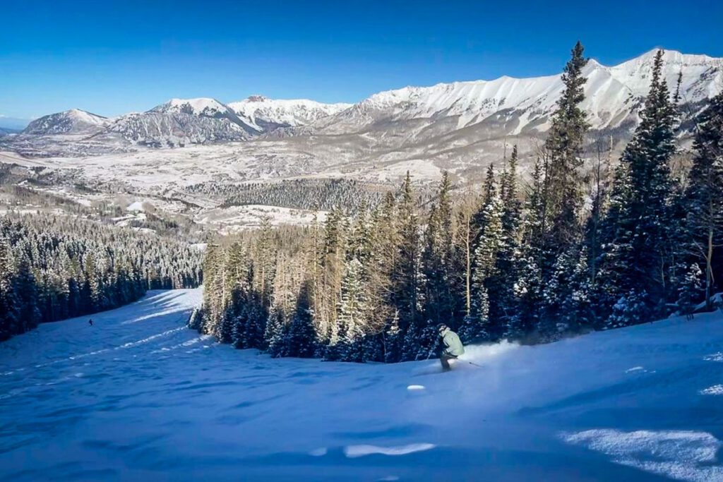 Telluride Colorado ski resort (ski Telluride)
