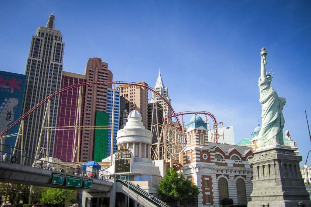 Big Apple Roller Coaster Las Vegas
